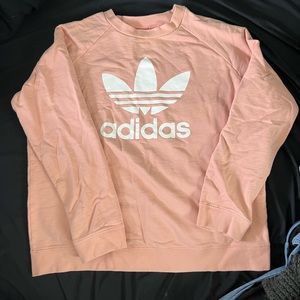 Adidas Trefoil Crewneck Women’s XL salmon pink/ambient blush